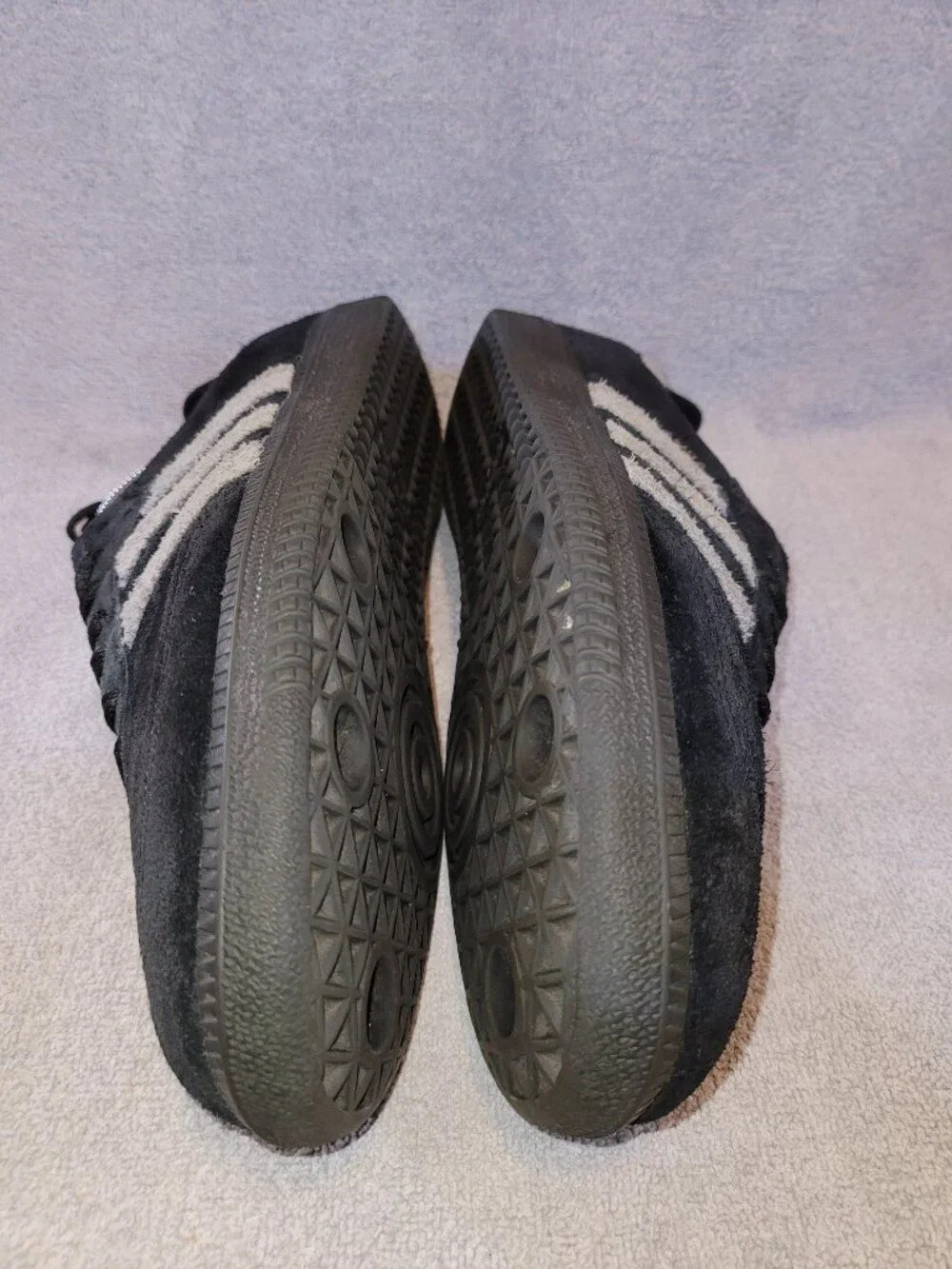 Adidas Samba ADV Black Grey Gum Sole IH3348 Men's Size 8 Sneakers (#2222)